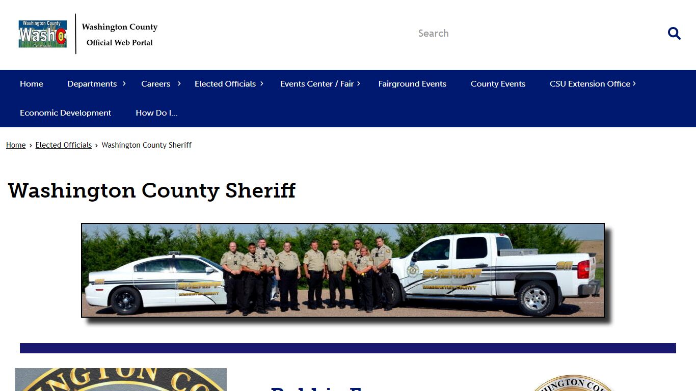 Washington County Sheriff | Washington County